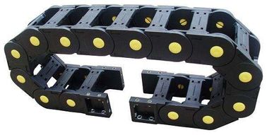 Easy Access One Side Open Drag Chain PA66 Plastic Cable Carrier For Industry