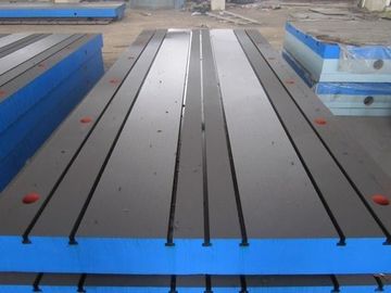 Machine Bed T slot Plate With Access Tunnels Tapped Holes