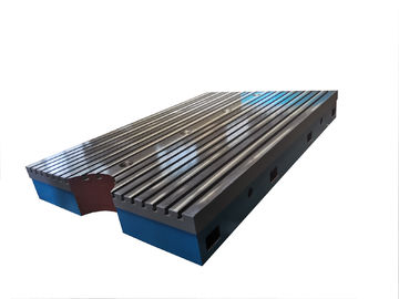 High Strength Cast Iron Bed Plates T Slot Mounting Plate Long Working Life
