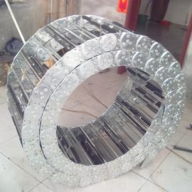 Professional Cable Drag Chain / Slip Good Toughness  With Separators