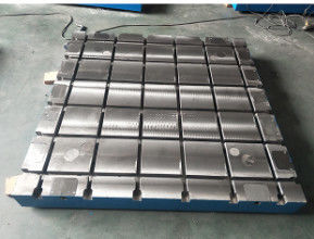 T Slot Milling Surface Table 3 Grade Cast Iron Bed Plates With Tee Slots